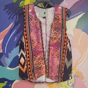 One Teaspoon Multicolor Patterned Vest